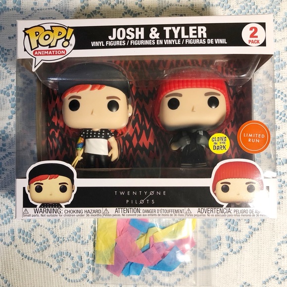 SOLD! TWENTY ONE PILOTS Funko Pop! Rocks: STRESSED OUT 2 PACK - Picture 4 of 7